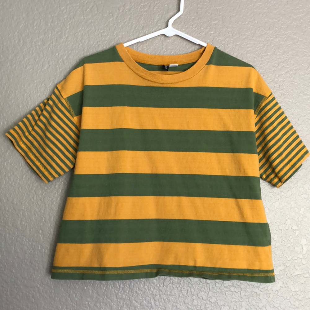 BDG RUGBY STRIPE SHORT SLEEVE T-SHIRT